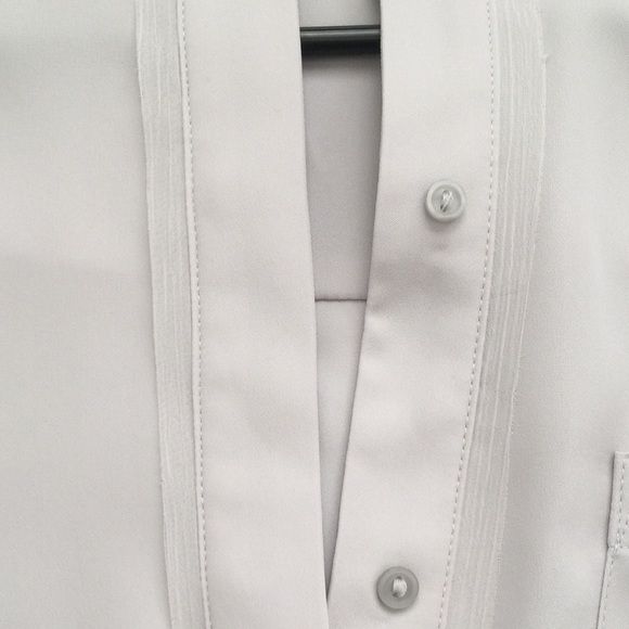 Simply Vera Verawang gray blouse XS - Picture 7 of 8